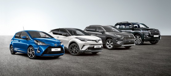 toyota range