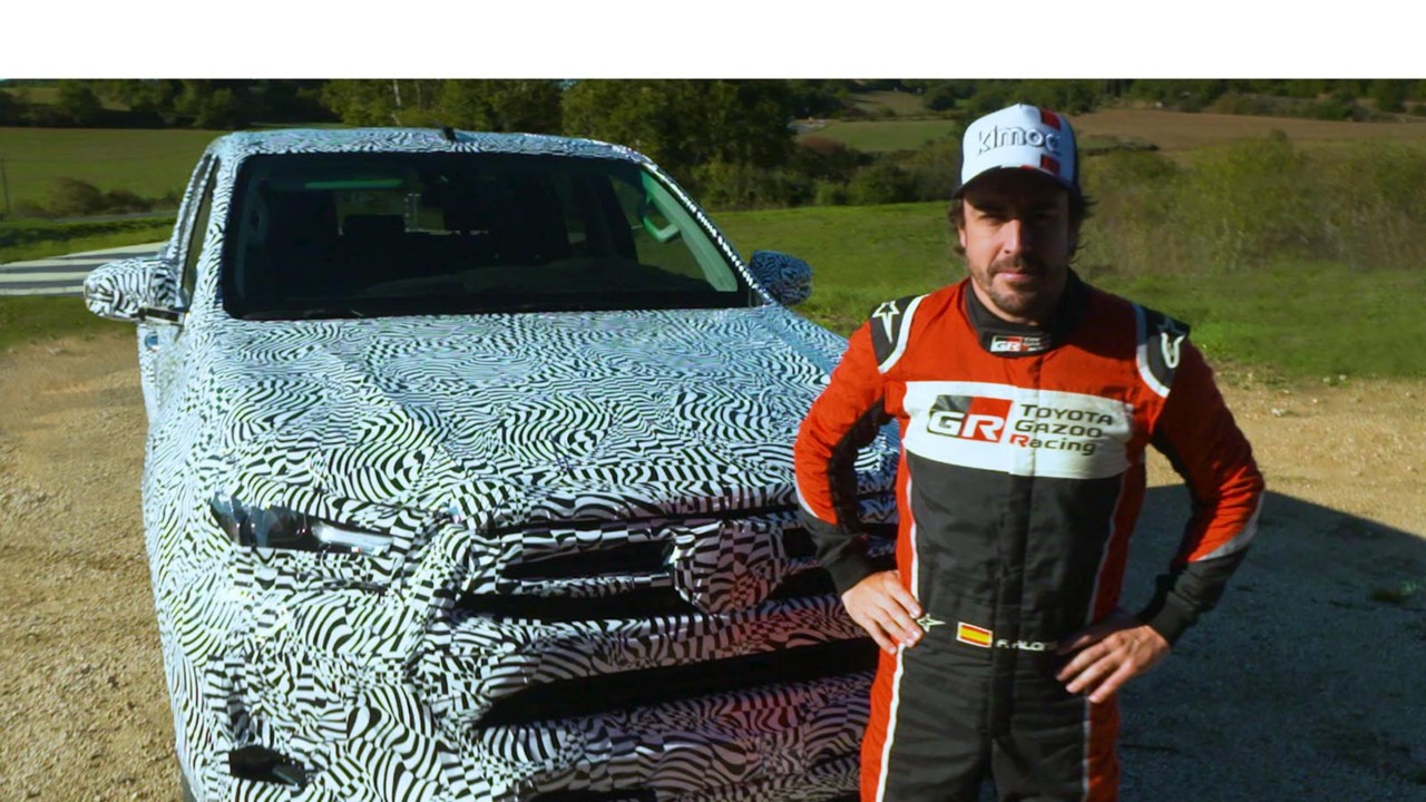 Fernando Alonso testirao novu Toyotu Hilux 2020