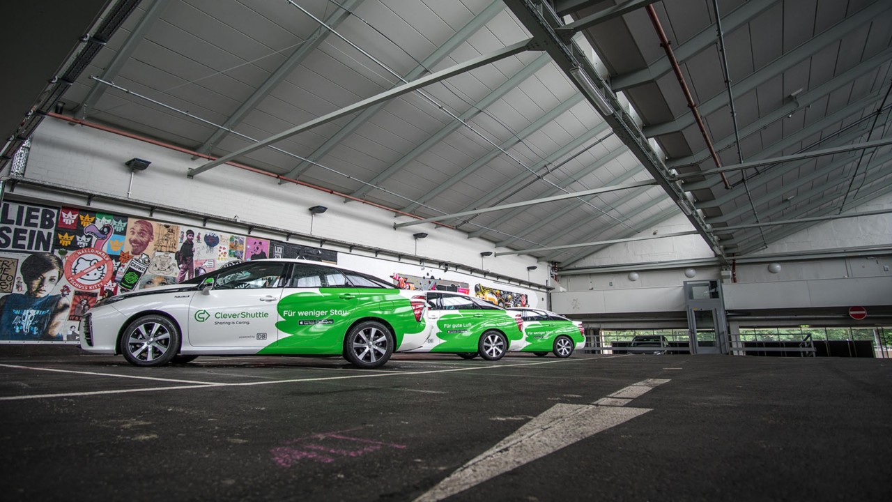 Clevershuttle prešao 5.000.000 kilometara s najkorištenijom flotom Toyote Mirai na svijetu