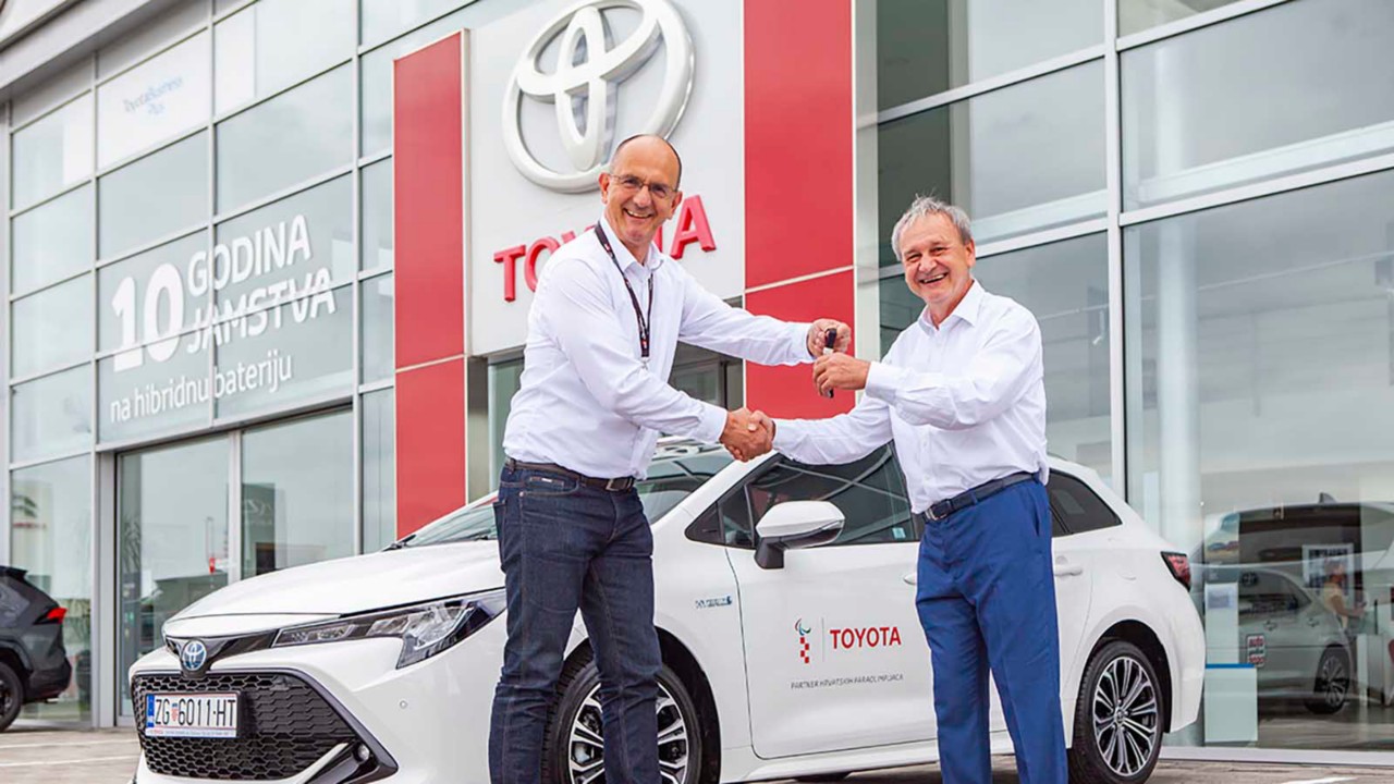 Toyota croatia i hrvatski paraolimpijski odbor nastavljaju partnerstvo