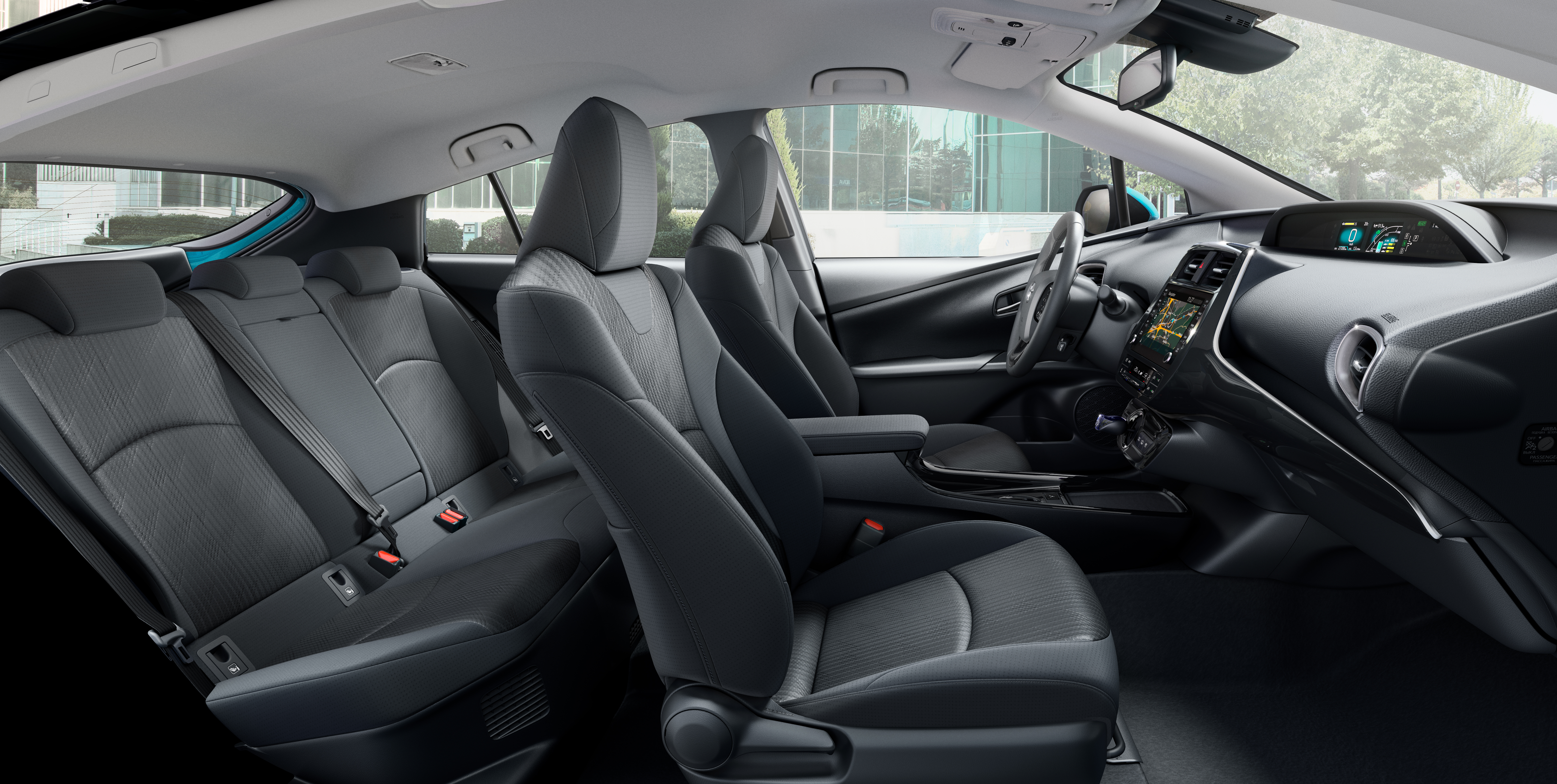 Prius plug-in interior