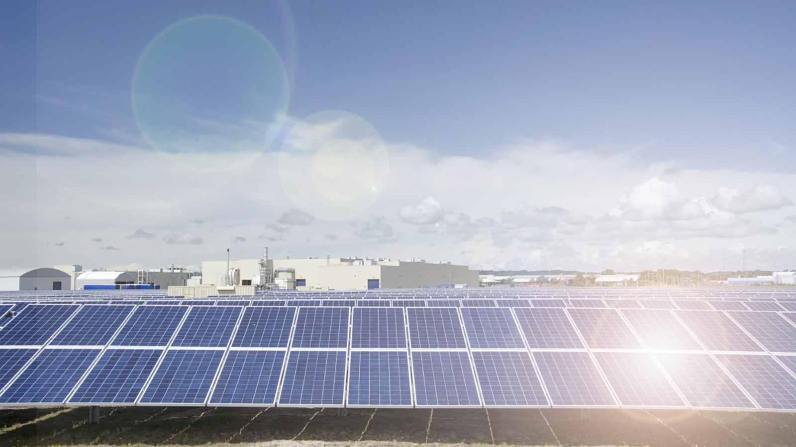 How do we use green energy to power our warehouses